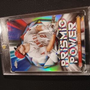 Topps Chrome Rising Power Baseball Trading Card